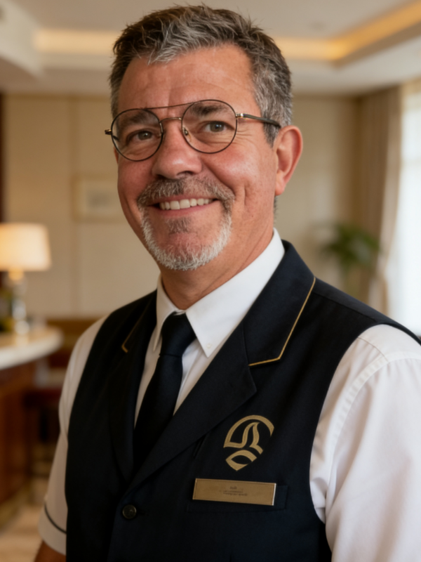 Cyril en Hotellerie