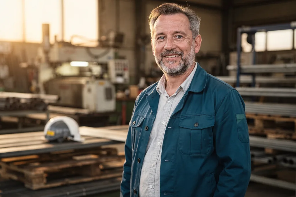 Cyril en Dirigeant de PME industrielle