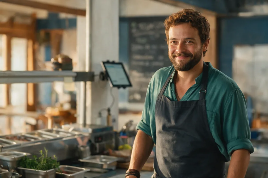 Cyril en Restaurateur / traiteur